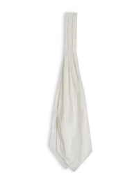 Ivory Douppion Silk Cravat