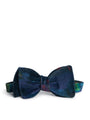 Midnight Idris Floral Cotton Large Party Bow Tie
