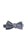 Navy Ratclin Silk Bow Tie