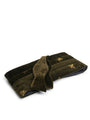 Olive Velvet Gold Bees Pleated Cummerbund & Bow Tie Set