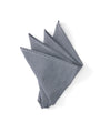 Navy Ratclin Silk Pocket Square