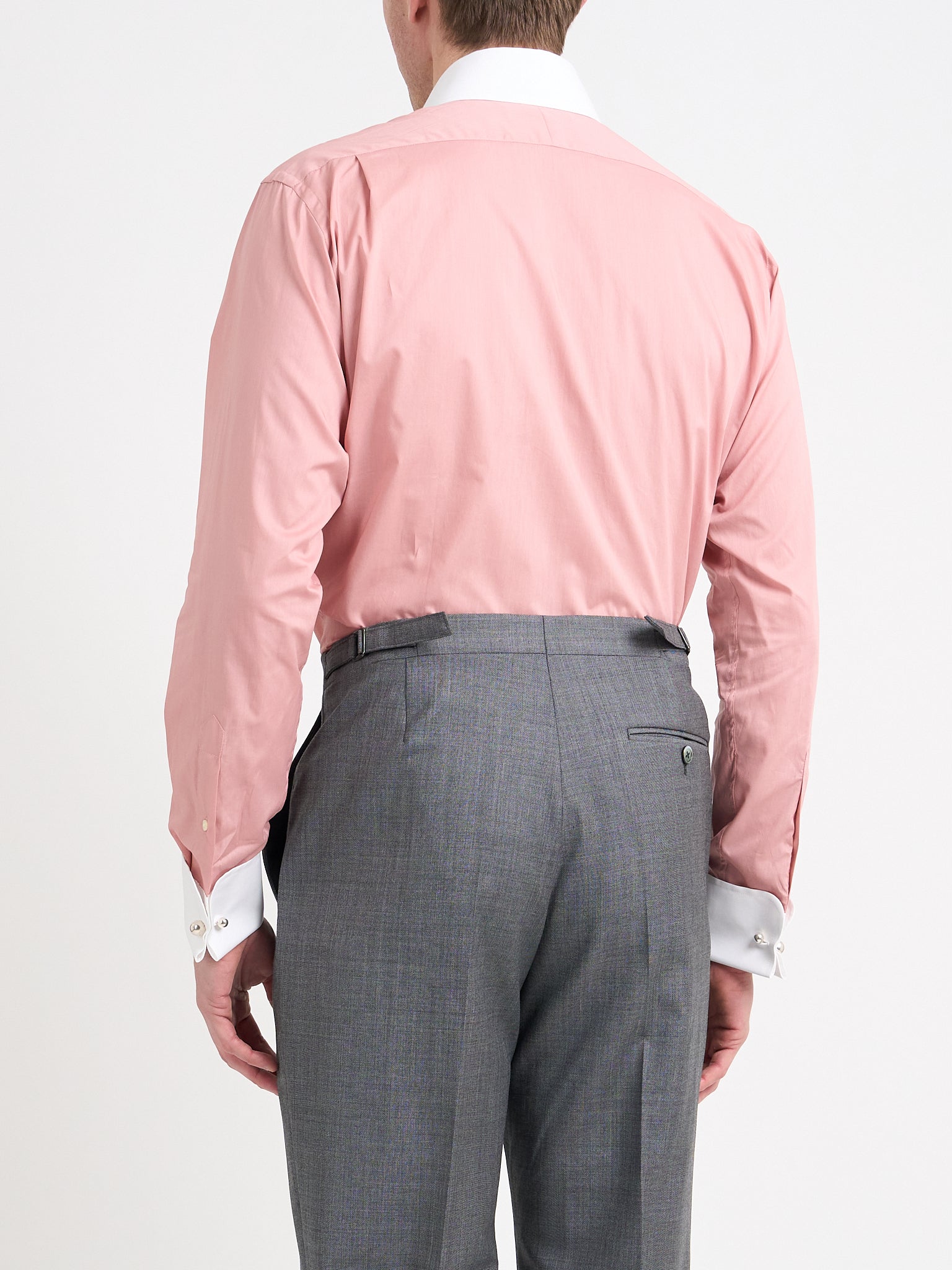 Blush Pink/White Stanfield Cotton Gatsby Shirt