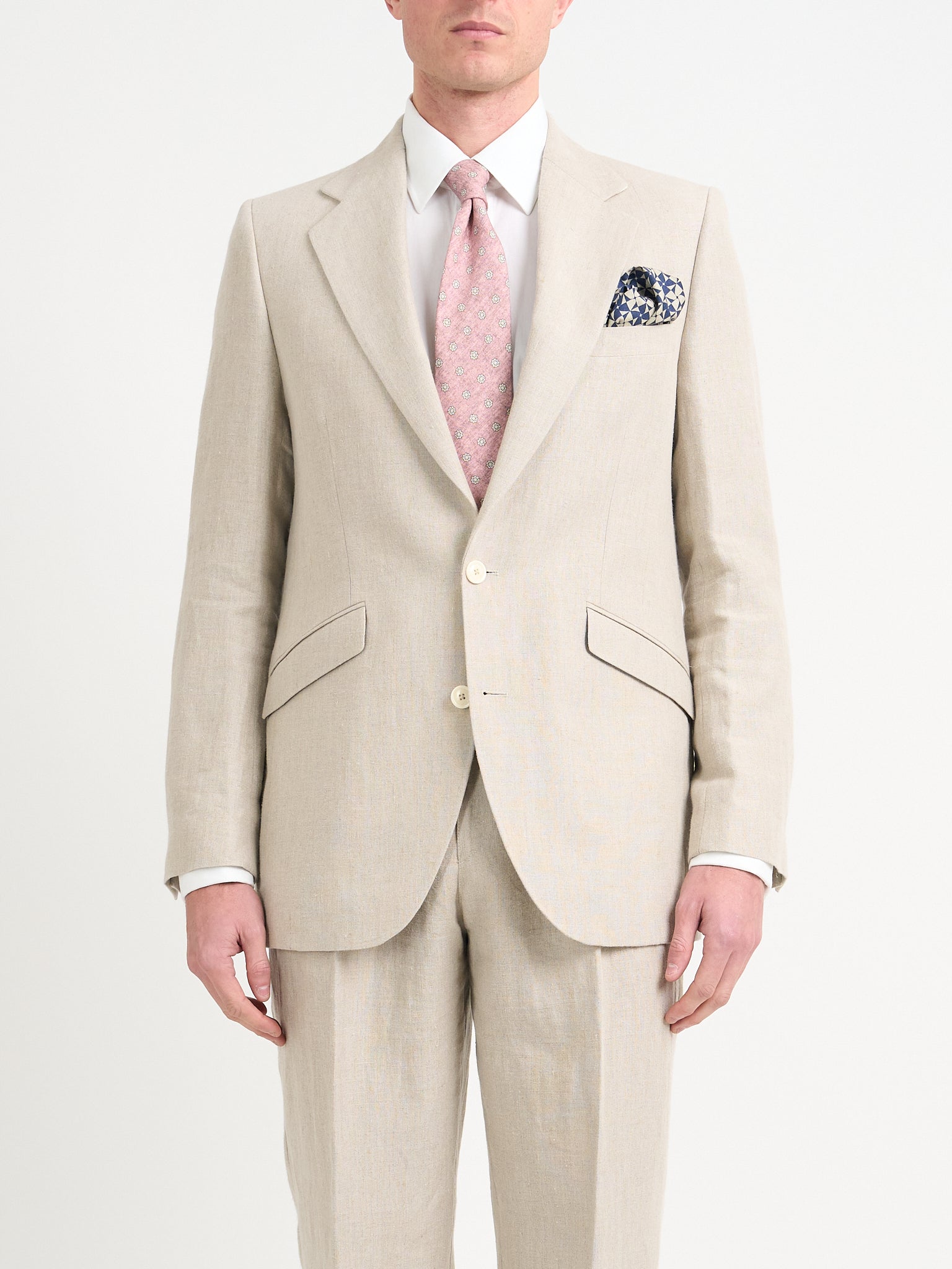 Stone Hembridge Linen Unlined Cooper Jacket