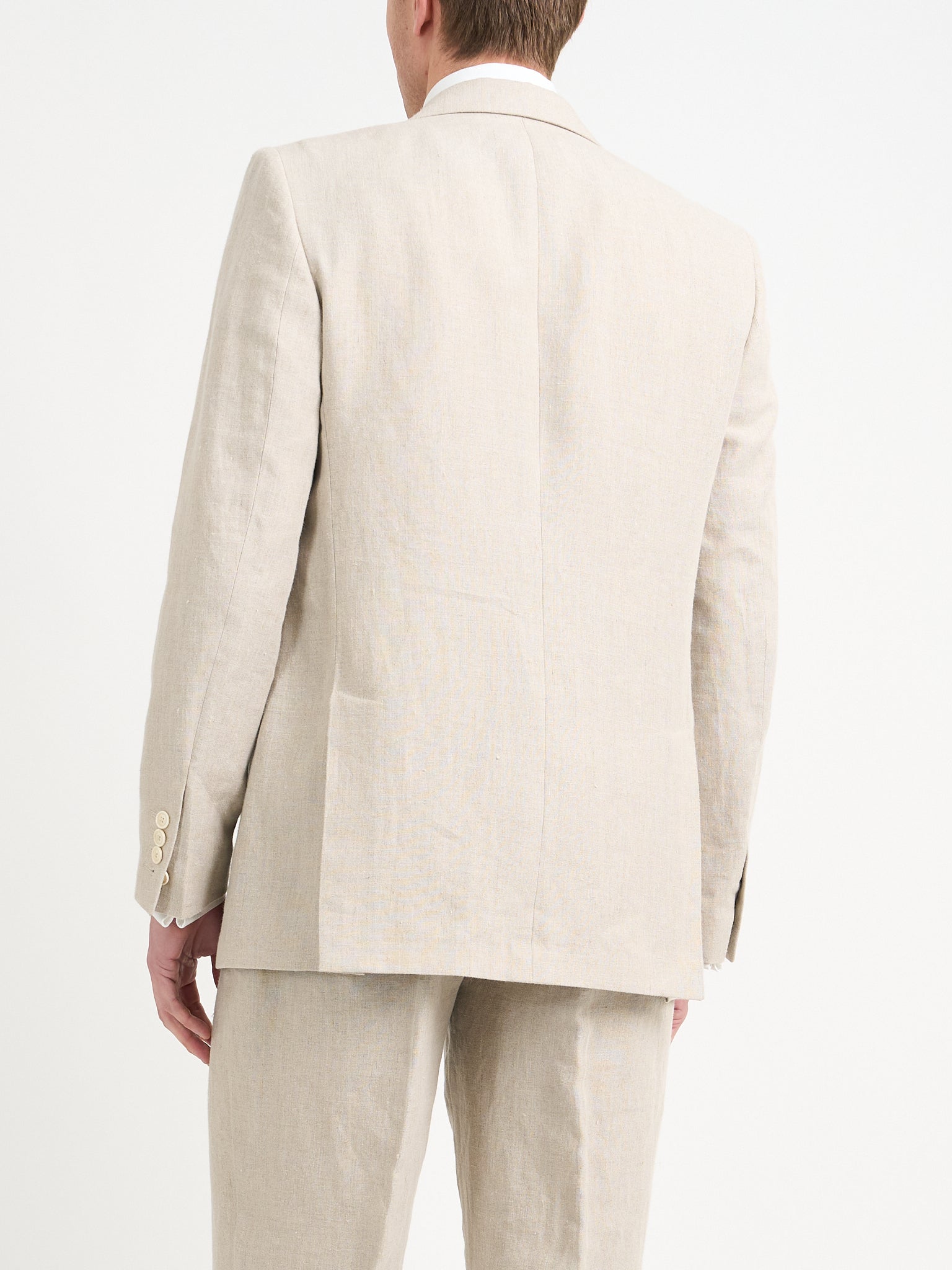Stone Hembridge Linen Unlined Cooper Jacket
