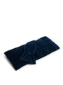 Sapphire Blue Velvet Cotton Pleated Cummerbund & Bow Tie Set