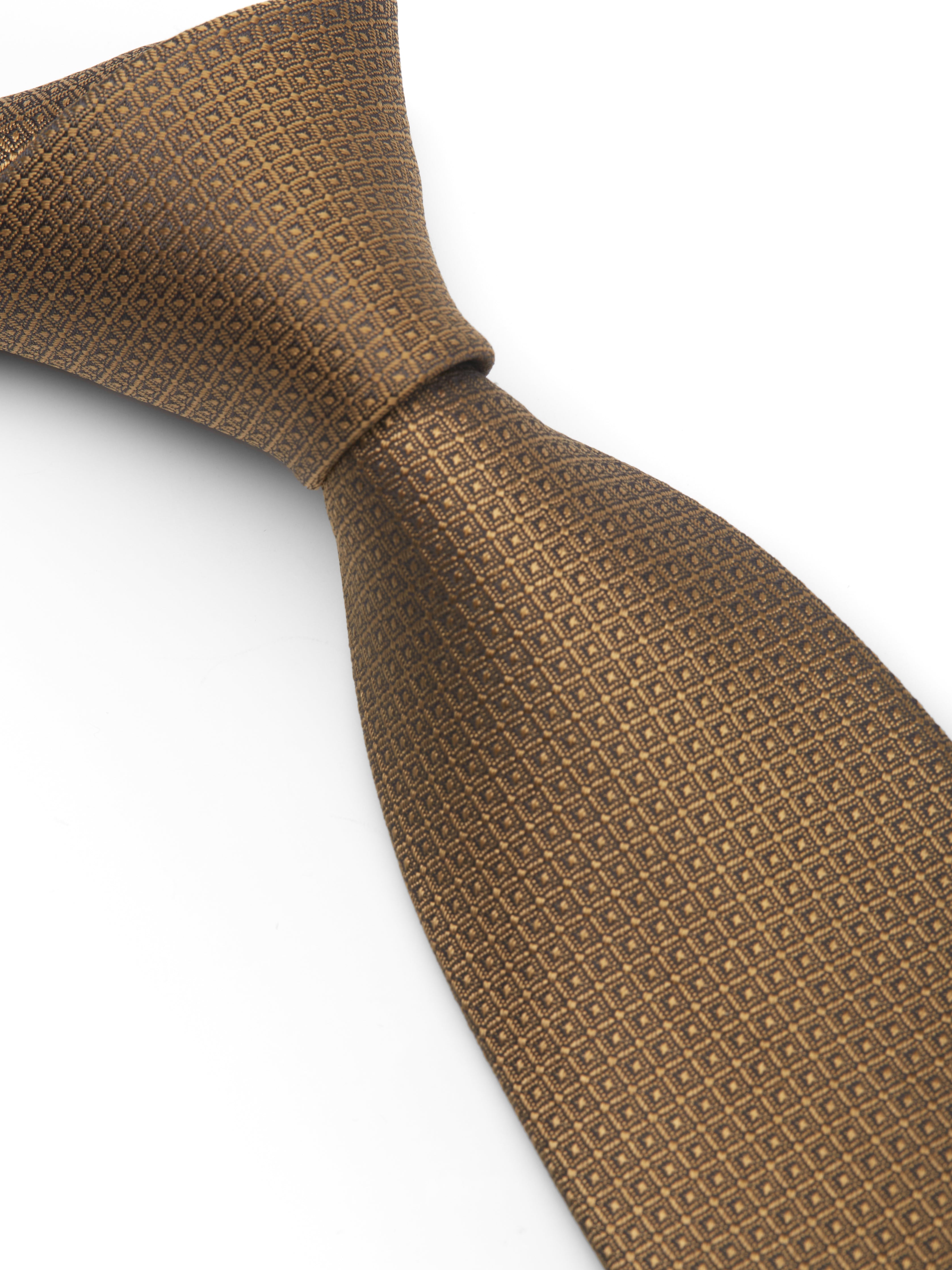 Bronze Bayswater Silk Tie