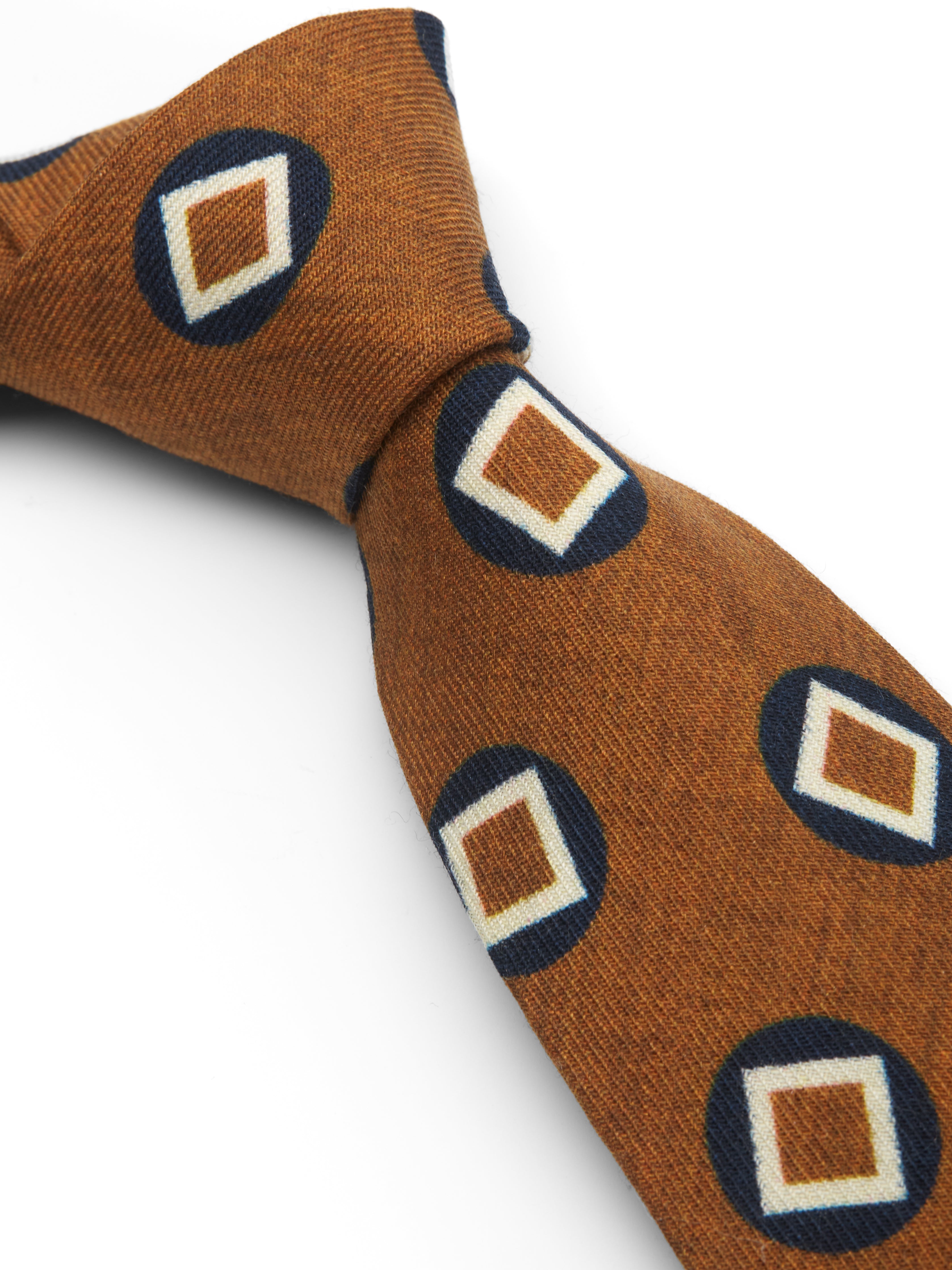 Copper Clivedon Silk Tie