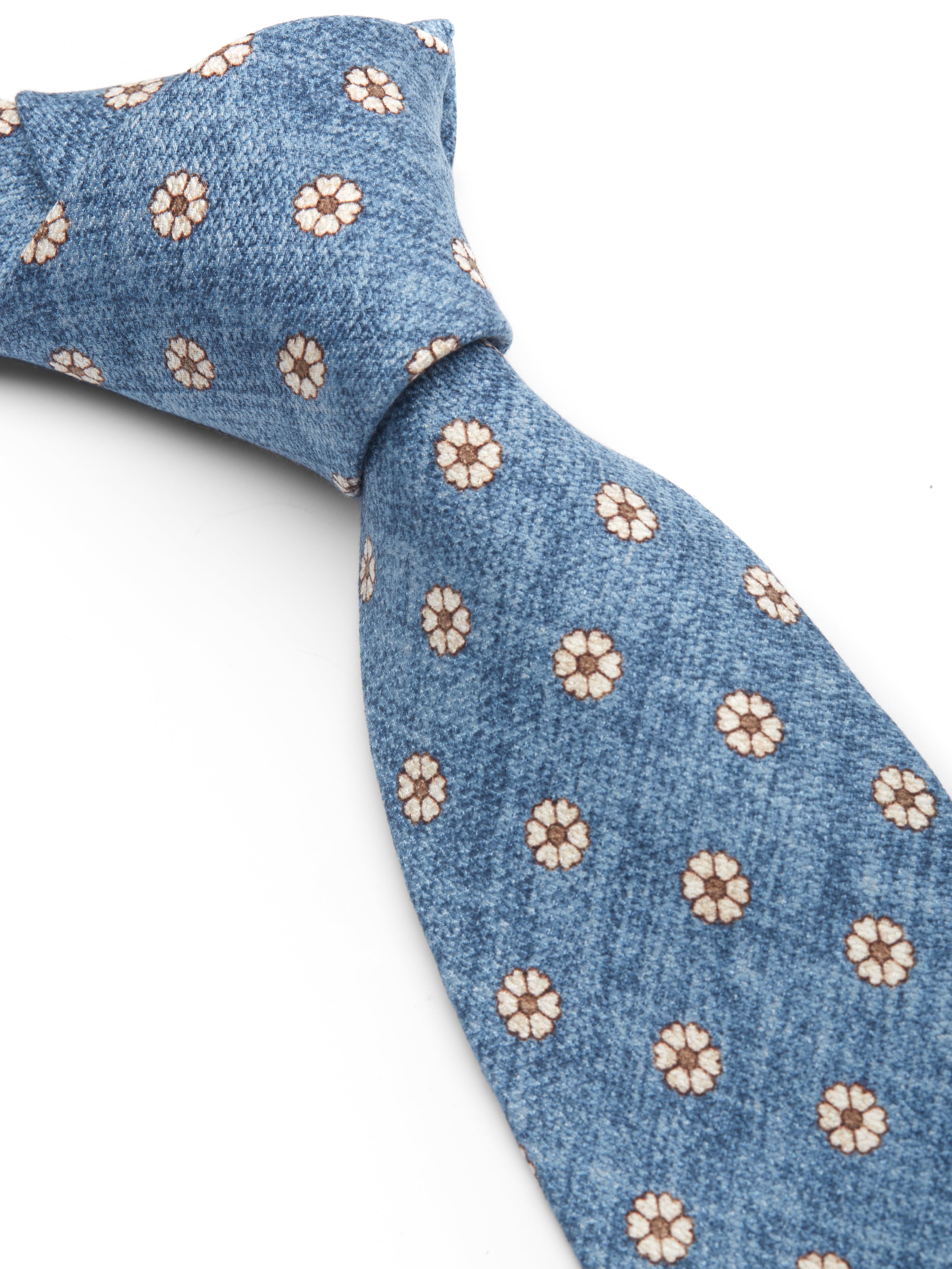 Light Blue Osterley Silk Tie