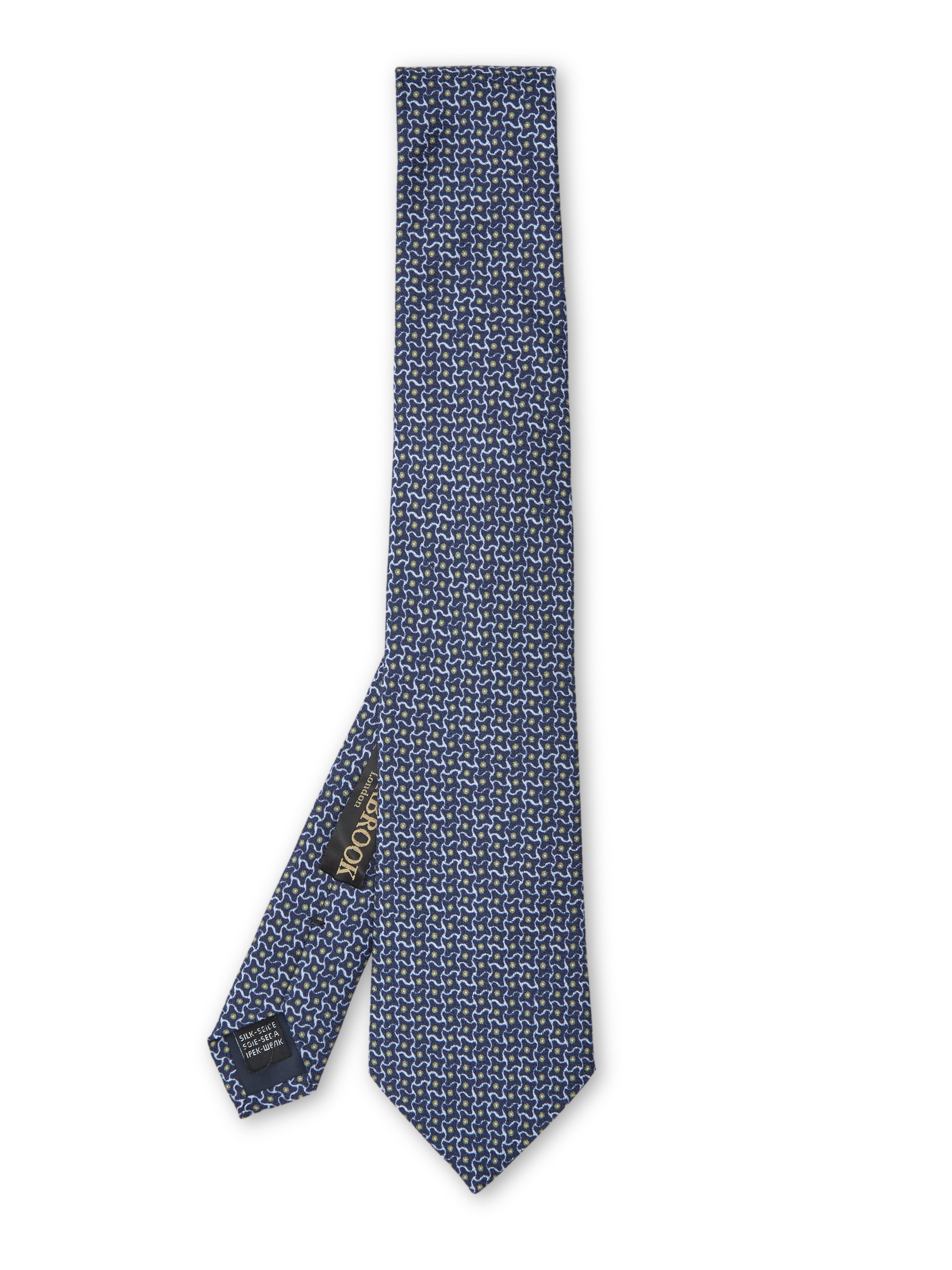 Blue Sandham Silk Tie