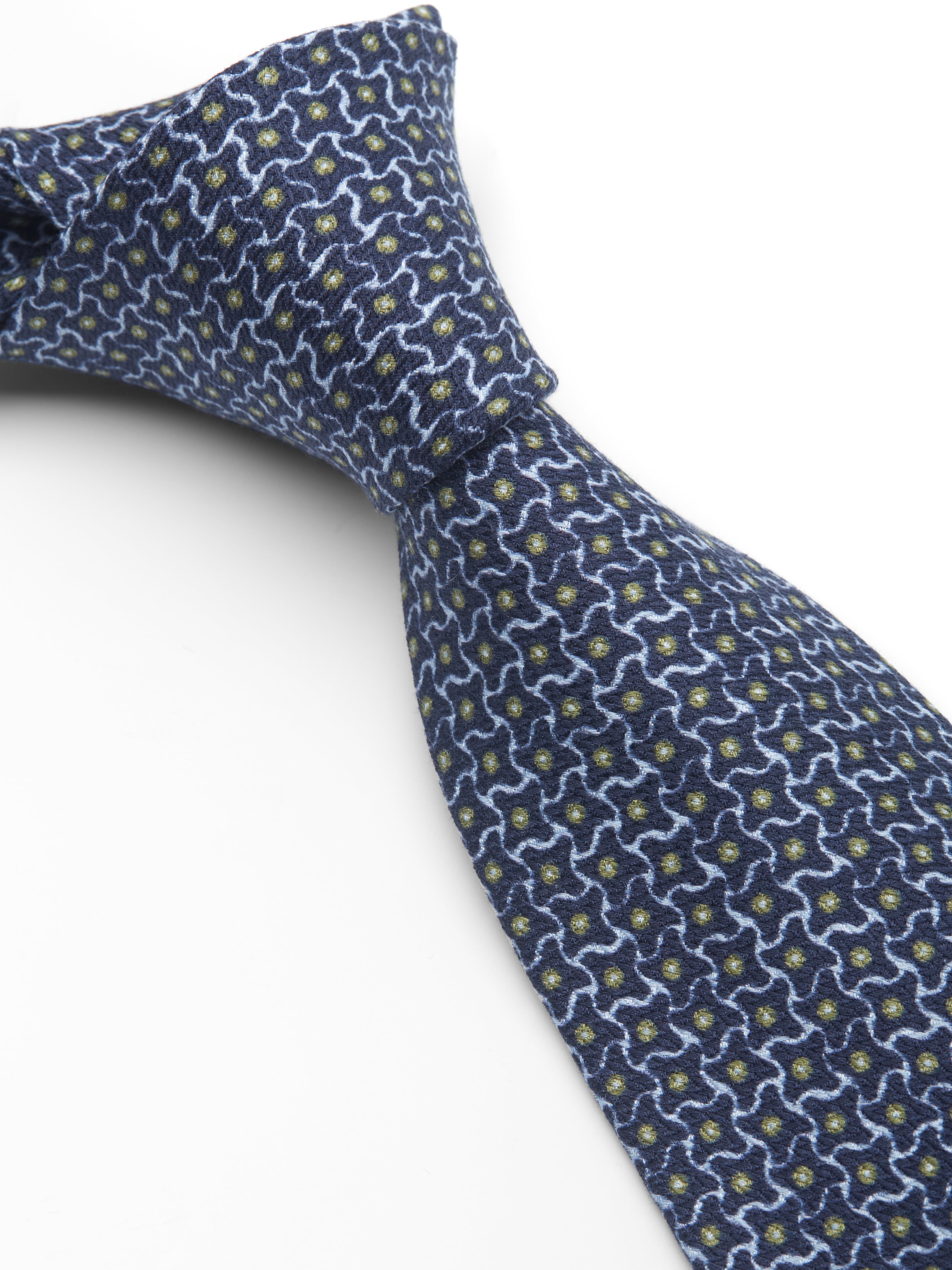 Blue Sandham Silk Tie