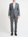 Light Grey Wellington Wool Newport Jacket
