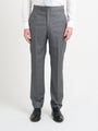 Light Grey Wellington Wool Dress Trouser