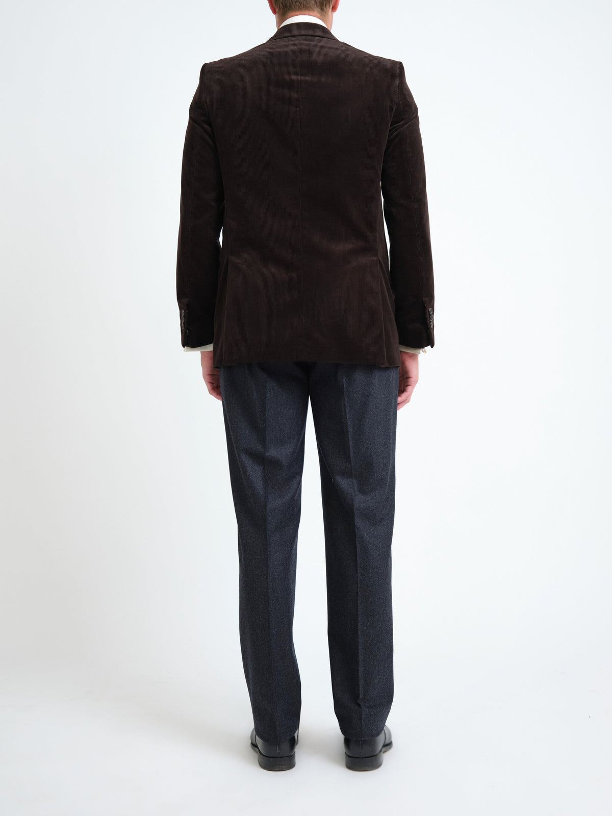 Brown Witham Corduroy Cooper Jacket — back