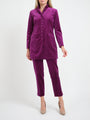 Camden Jacket Iberian Wine Cotton Velvet