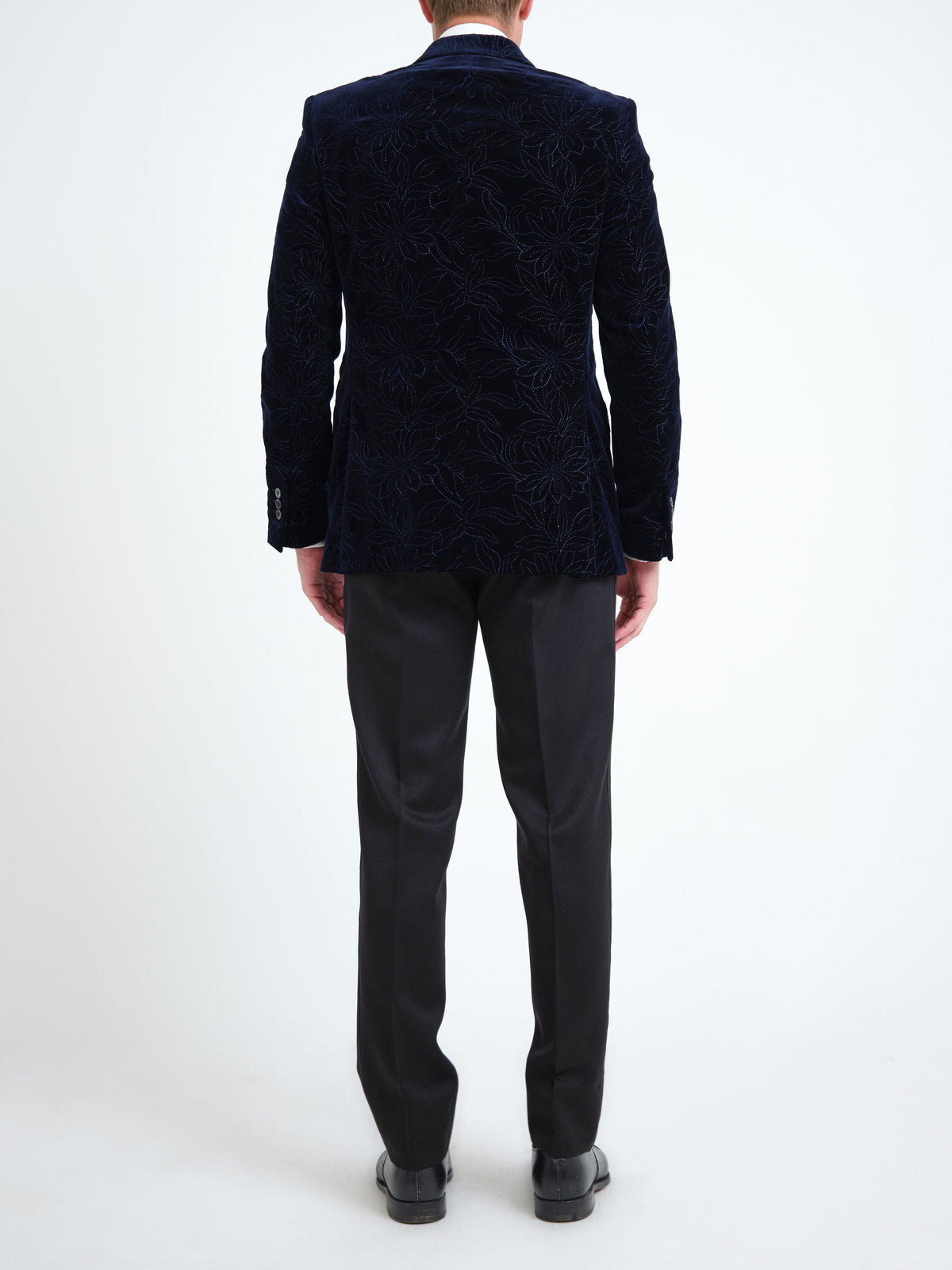 Navy Wardour Newport Jacket — back