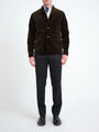 Olive Mayfair Velvet Artist Jacket