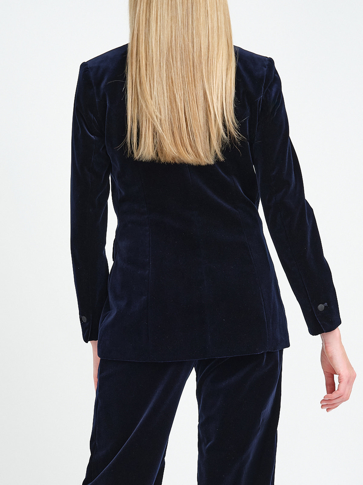 Dinner Jacket Navy Mayfair Cotton Velvet