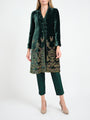 Westminster Coat Dark Green Hengrave Silk Velvet