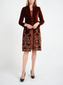 Westminster Coat Fox Brown Hengrave Silk Velvet