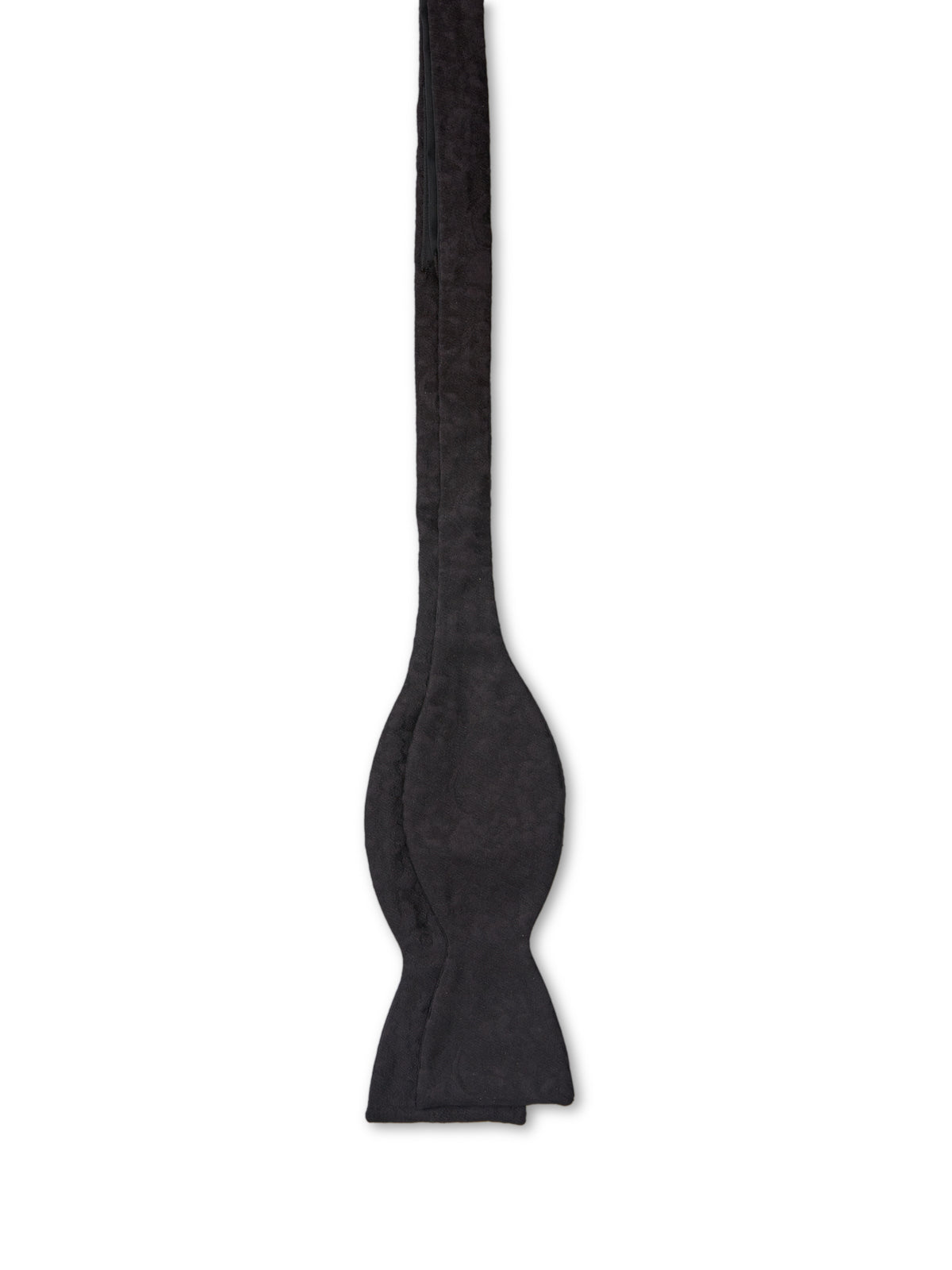 Black Skulls Silk Bow Tie