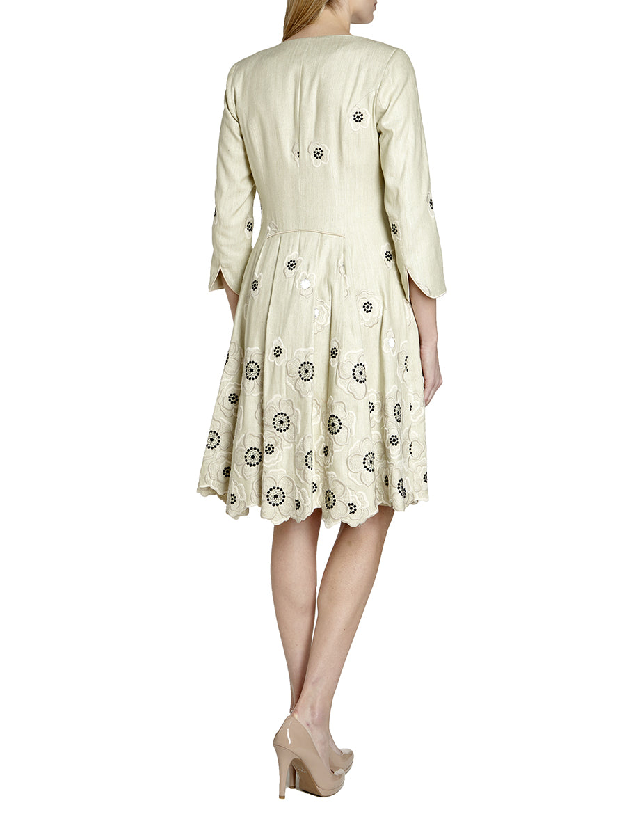 Buckingham Coat Dawn Southwold Silk Suiting