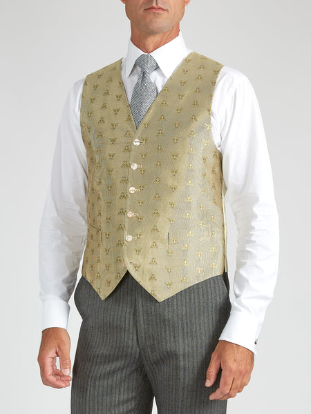 ジャケット Golden  Single-breasted vest in wool blend Golden Goose Women's Single-breasted Vest In Wool Blend
