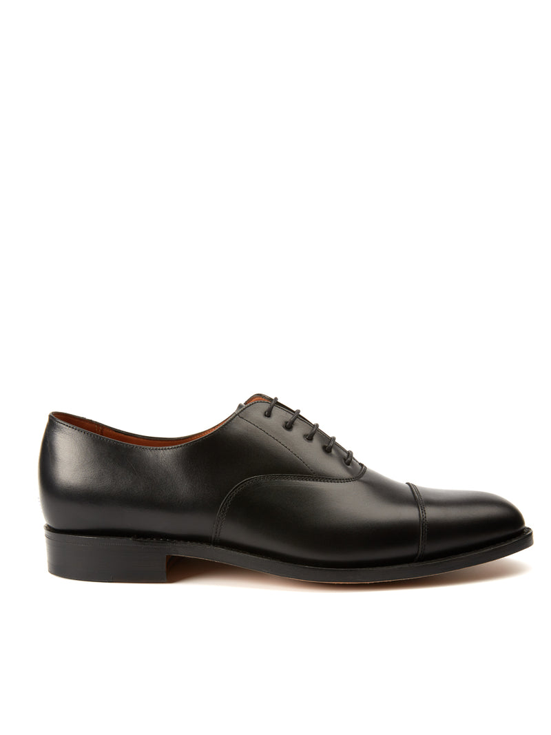 Black Oxford Leather Shoes