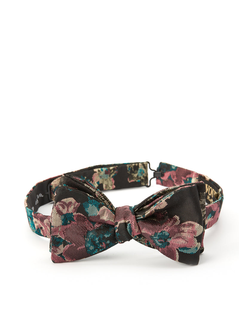 Pink Chatsworth Silk Bow Tie