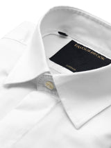 White Harland Cotton Ivy Shirt