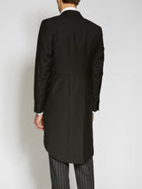 Chesham Black Wool Morning Coat