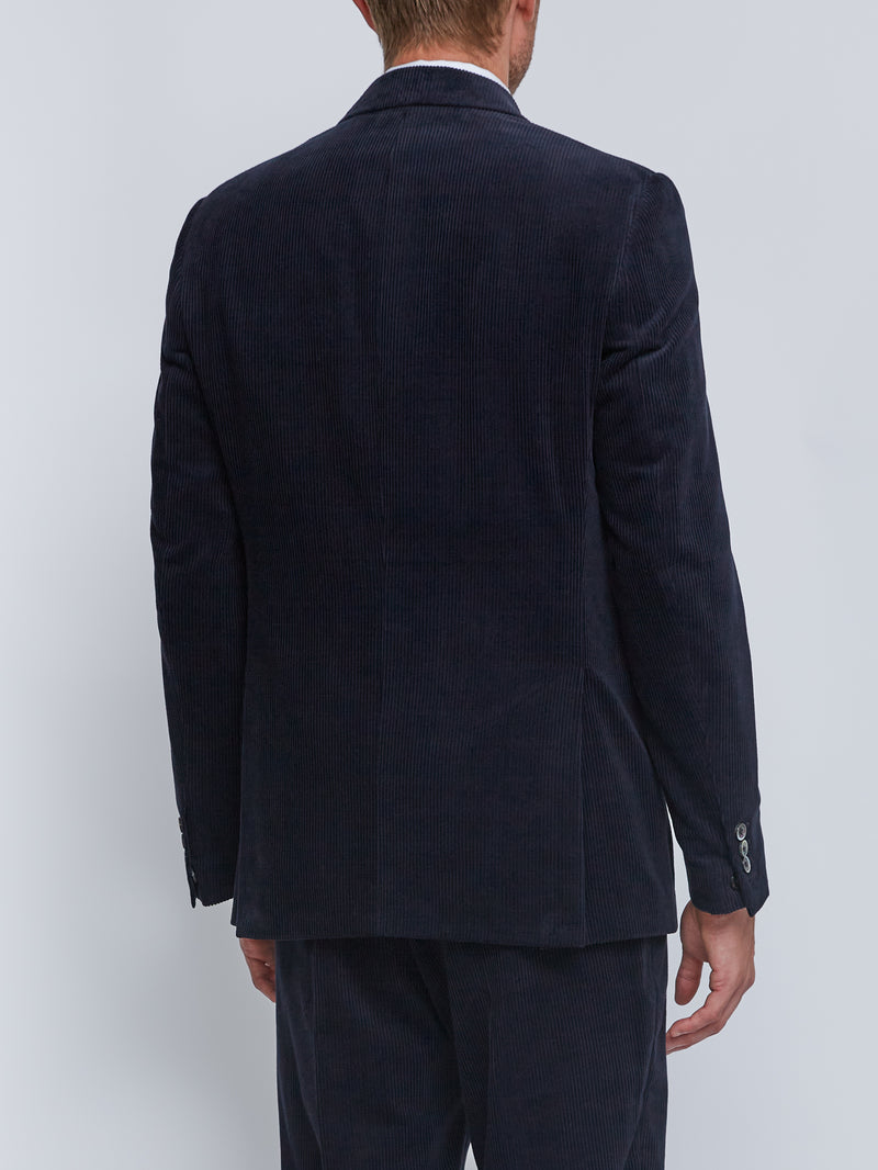 Ink Blue Helmsley Cord Newport Jacket