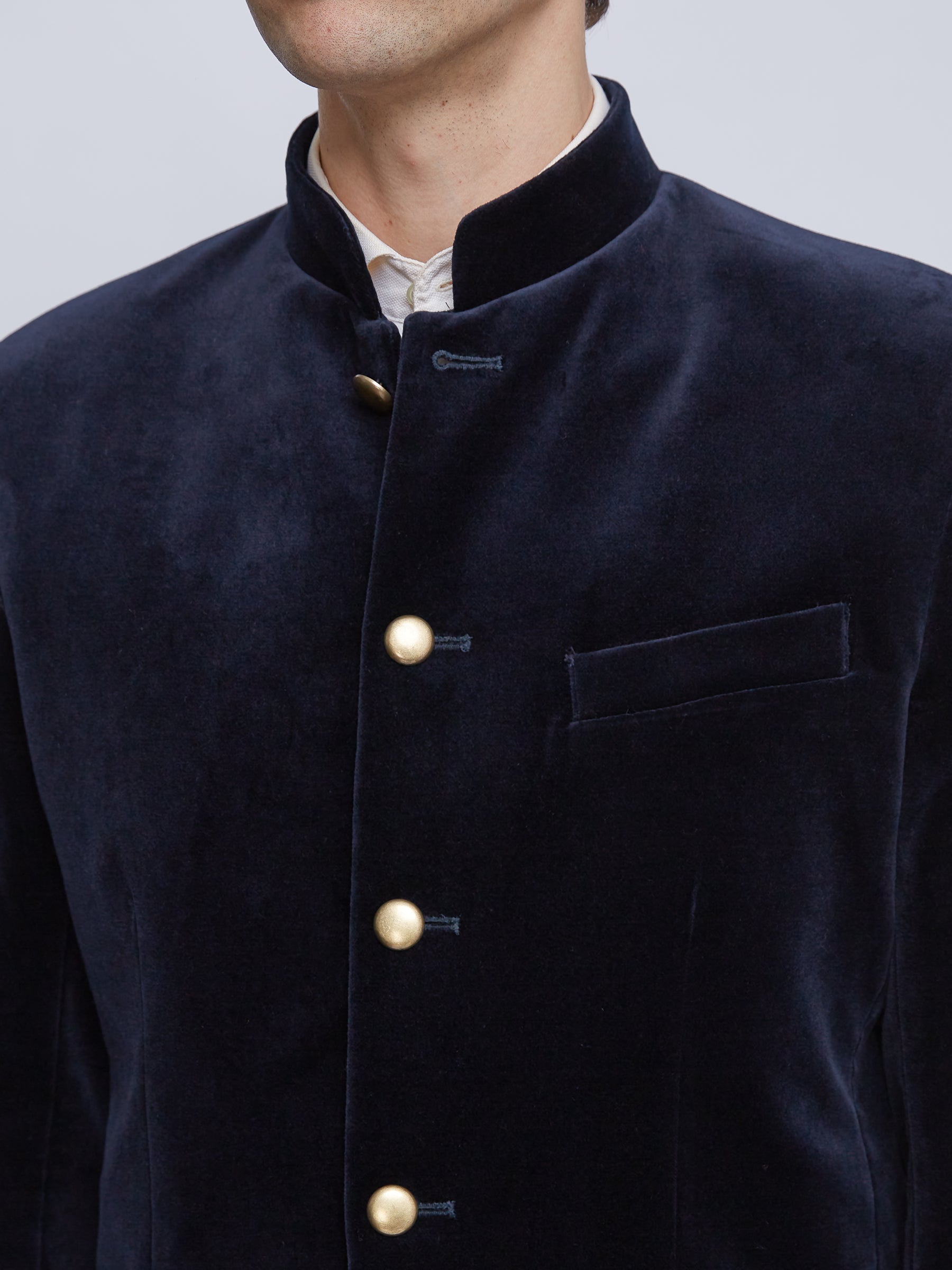 Side button sale nehru jacket