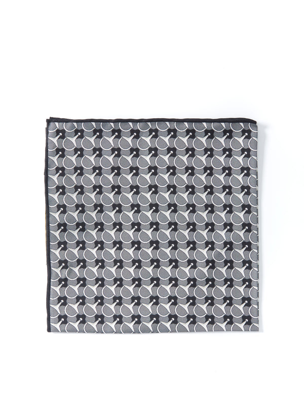 Grey Stirrup Handkerchief