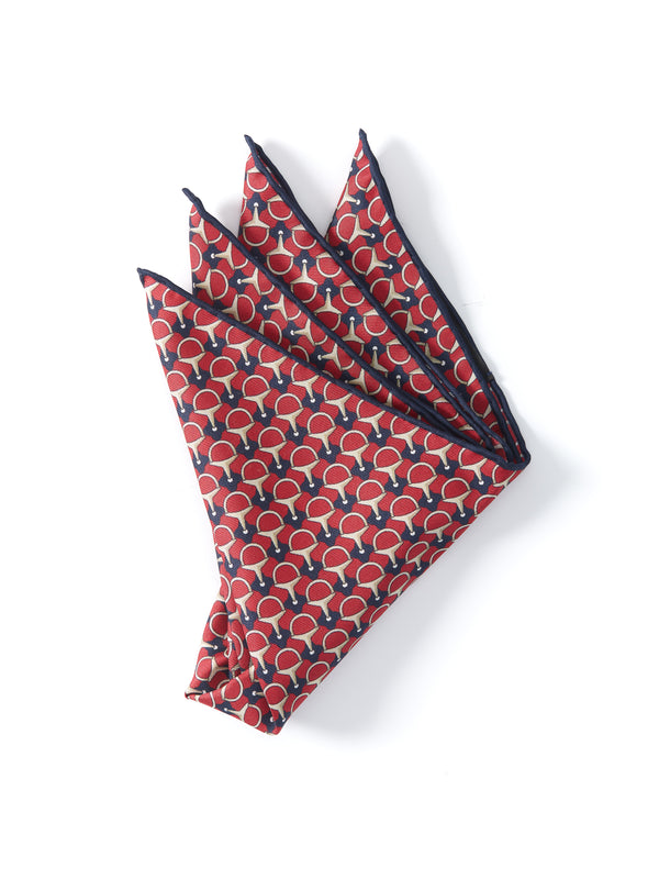 Red Stirrup Handkerchief
