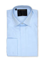 Pale Blue Poplin Cotton Gatsby Shirt