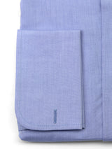 Lilac Blue Poplin Cotton Gatsby Shirt