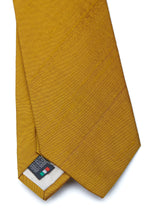 Mustard Douppion Silk Tie