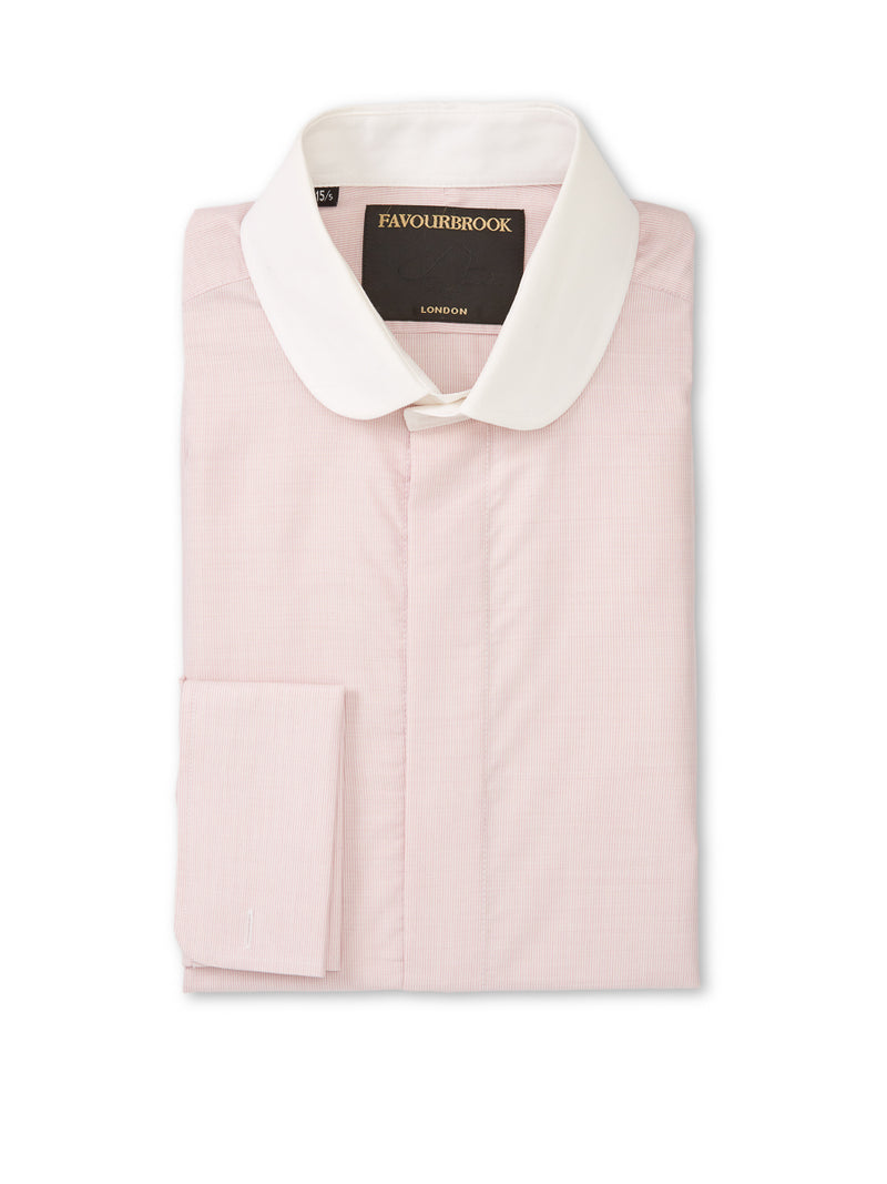 Pink Kent Cotton Kent Double Cuff Shirt