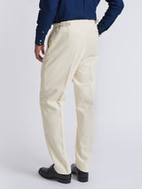 Cream Cord Dress Trouser
