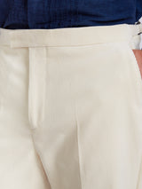 Cream Cord Dress Trouser
