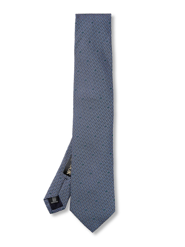 Blue Albers Silk Tie