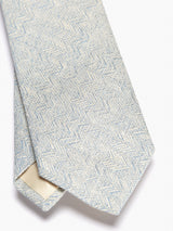 Mint Halton Silk Linen Tie