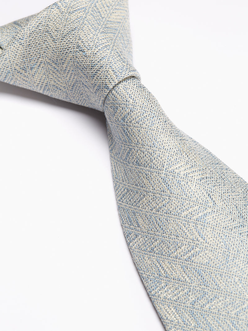 Mint Halton Silk Linen Tie