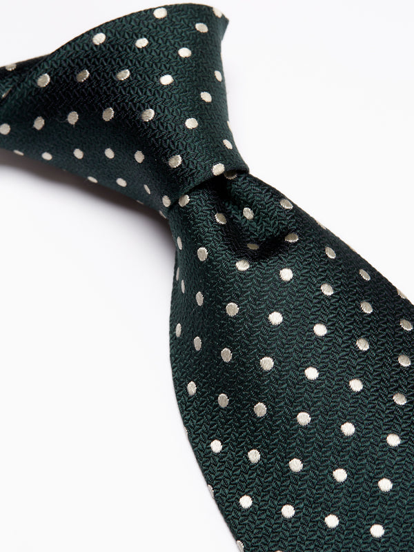 Green Pickwick Silk Tie