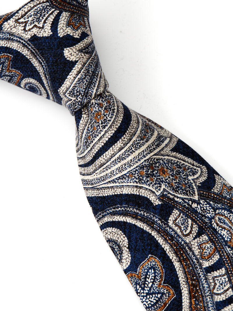 Navy Harman Silk Tie