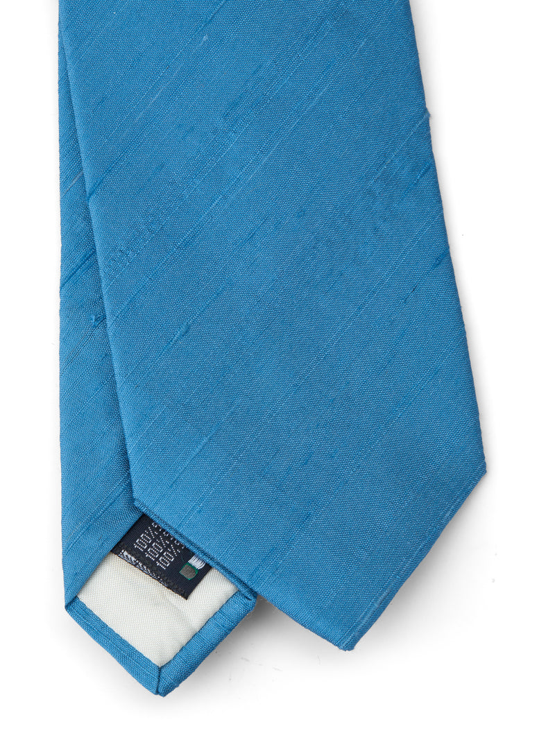 Colbalt Blue Douppion Tie