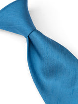 Colbalt Blue Douppion Tie