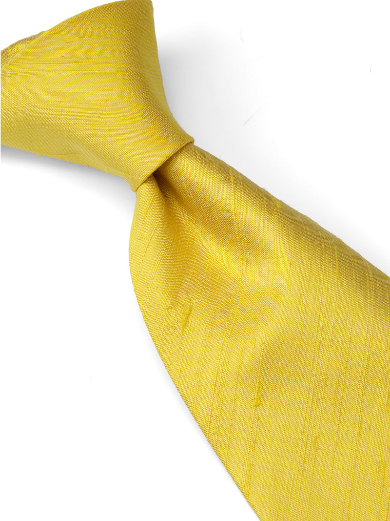 Sunflower Douppion Silk Tie