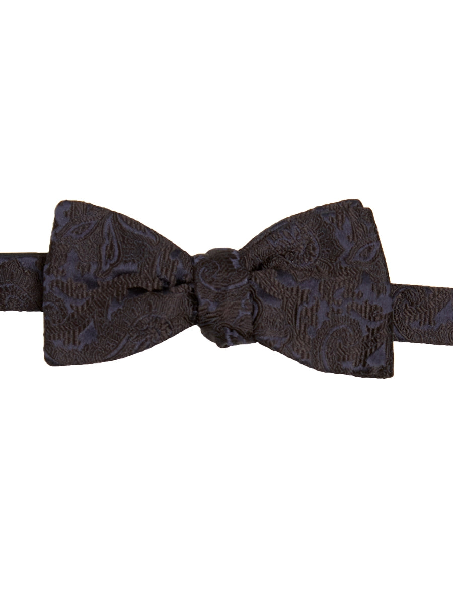 Navy Albert Silk Bow Tie
