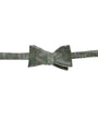 Pistachio Ikat Silk Bow Tie
